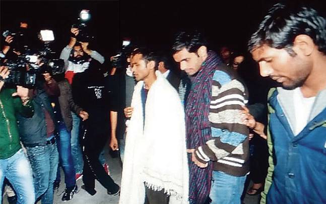 jnurow:umarkhalidbhattacharyasurrenderbeforedelhipolice